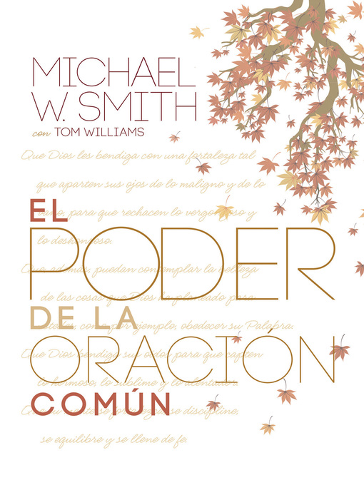 Title details for El poder de la oración común by Michael W. Smith - Available